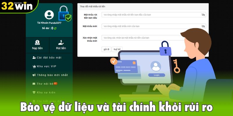 Bảo vệ dữ liệu và tài chính khỏi rủi ro